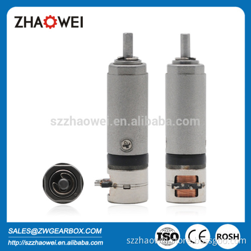 6mm small dc gear motor with gearbox for precision testing machine